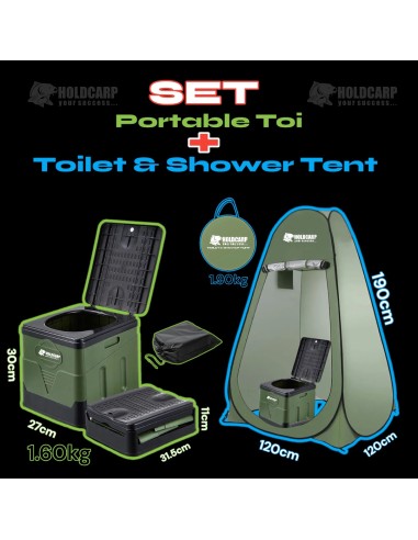SET - Portable Toi + Toilet & Shower...