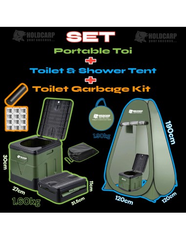 SET - Portable Toi + Toilet & Shower...