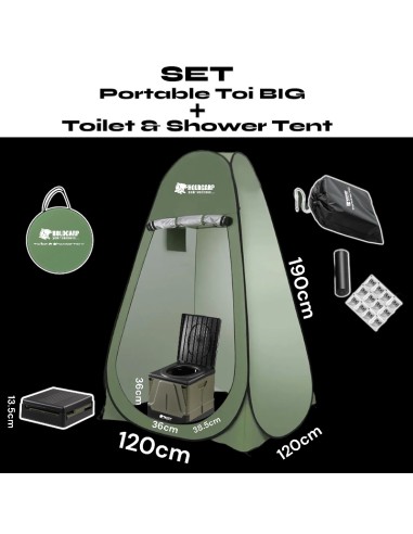 SET - Portable Toi BIG + Toilet &...