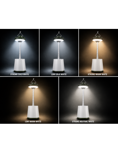 Extendable RGB Camping Lamp