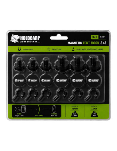 Magnetic Tent Hook  3+3